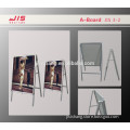 Good effect single side aluminum stand up advertisement display boards